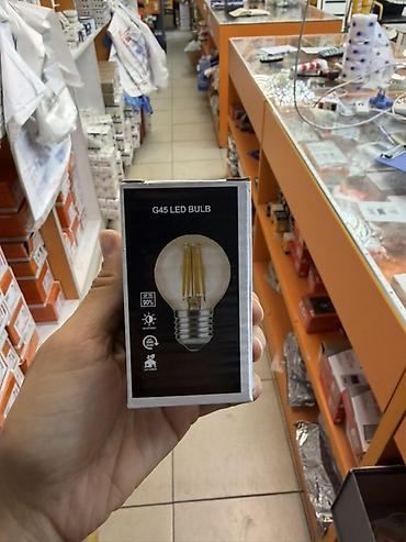 нитева: LED-лампа G45 (filament) Компактная светодиодная лампа форм‑фактора — 1