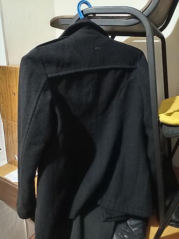 Пальто: Женское пальто CARDIN - Цвет: черный, контрастная подкладка — 1