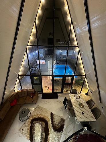 Günlük kirayə evlər: Bağ evi kirayə verilir, Merdekan Mərdəkanda yerləşən isti, hovuzlu bağ — 10