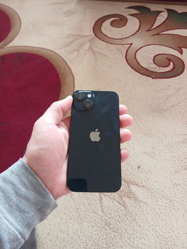 Apple iPhone: IPhone 13, 128 GB, Qara, Zəmanət, Simsiz şarj, Face ID