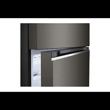 soyuduculari: LG GN-B492PXGB Soyuducu — Black Steel dizaynda, üst donduruculu — 2