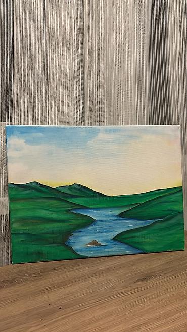 Yağlı boya ilə çəkilmiş əl işi rəsm satılır
19 azn
Ölçü 40x30
