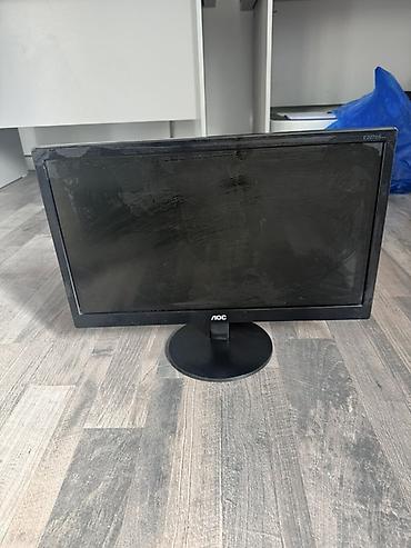 Настольные ПК и комплектующие: Монитор AOC E2070S (б/у) - Диагональ 19,5–20" (серия E2070S указана — 1