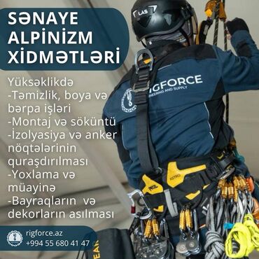 механика ремонт двигателей: Peşəkar və sertifikatlı komandamızla Sənaye Alpinizm xidmətləri həyata
