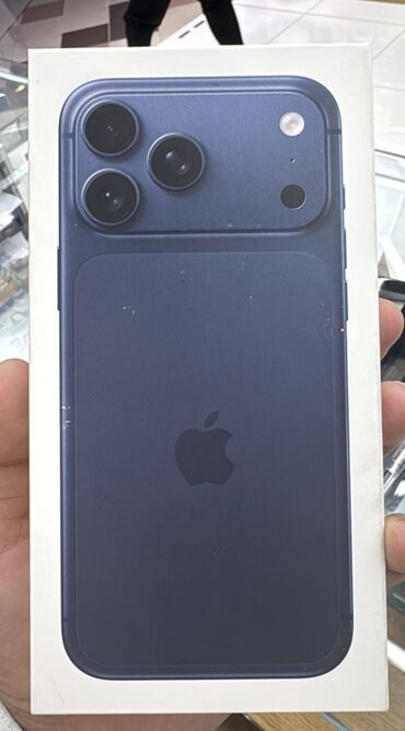 planşet teze: IPhone 17 Pro Max, 256 GB, Barmaq izi, Face ID, Sənədlərlə