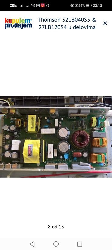 Aksesoari za TV i video: Thomson 32LB040S5 i 27LB120S4 – prodaja u delovima Dostupne — 9