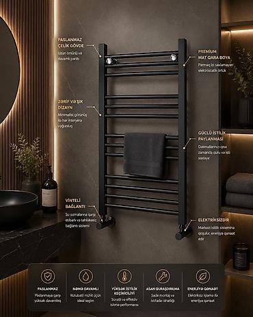 suşilka: Premium havluq/dəsmal quruducuları – zərif dizayn, yüksək keyfiyyət — 5