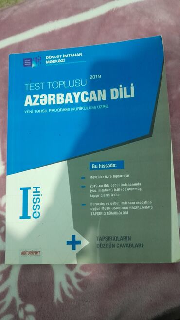 azərbaycan dili 2 ci hissə cavabları 2019: Azərbaycan dili Testlər 11-ci sinif, 1-ci hissə, 2019 il