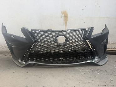 Передний бампер Lexus Rx 4 поколение F sport с крупной фирменной