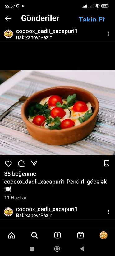 Aşpazlar: Peşəkar aşpaz xidməti - Müxtəlif mətbəxlərdən menyu tərtibatı: isti — 15