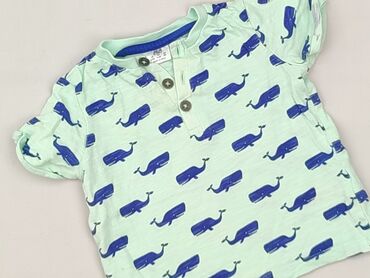 smyk ubranka dla niemowląt: T-shirt, F&F, 6-9 months, condition - Very good