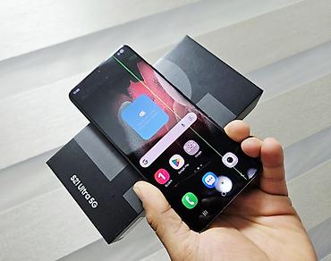 mini 4k: Samsung Galaxy S21 Ultra 5G, Б/у, 256 ГБ, цвет - Черный, 1 SIM, 2 SIM — 8
