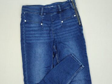brązowe spodnie woskowane stradivarius: Orsay, Jeans for women, size S (EU 36)