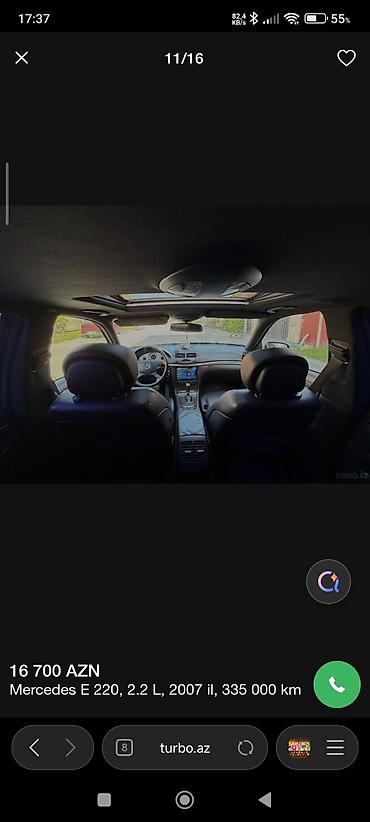 w212 mercedes: Mercedes-Benz E 220: 2.2 l | 2007 il Sedan — 7