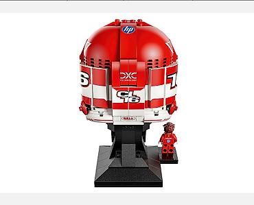 oyuncaq: LEGO – Scuderia Ferrari HP Charles Leclerc Helmet - Rəqəmsal və real — 2