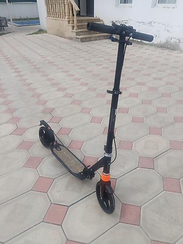 velo skuter: Şəhər üçün böyük təkərli mexaniki skuter - Güclü şassi və yüngül — 3