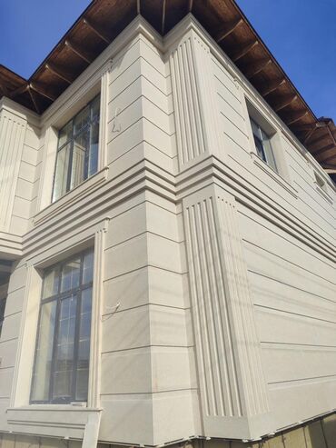 Фасадные работы: Ремонт фасада, Утепление фасада, Фасадный декор | Лепнина, Балясины, Молдинг | Жидкий травертин, Клинкерная плитка, Мрамор | Penoplex, Пенополиуретан, Базальт Больше 6 лет опыта — 16