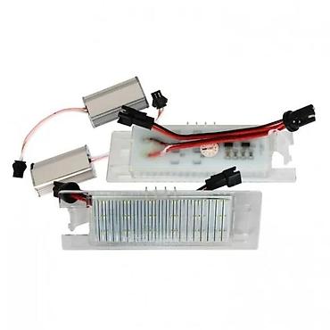 Auto delovi, gume i tjuning: Led osvetljenje tablice Opel Astra H / J, Corsa d, Insignia. Led panel — 3