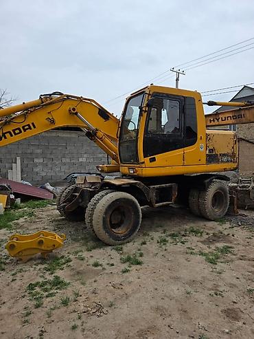Экскаваторы: Экскаватор, Hyundai, 2004 г., Колесный — 1