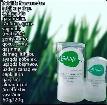 emotion deodorant: Sebilife firmasının təbii zəf daşından. hazırlanmış Natural — 1