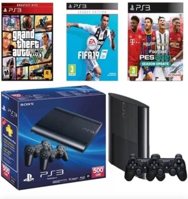 PS3 (Sony PlayStation 3): Playstesin konsollar xaricden gelib idal veziyyetdedir Mağazadan