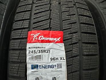 245: Зимняя китайская шина. Фирма Gripmax made in China. Размер 275/30R21 — 2