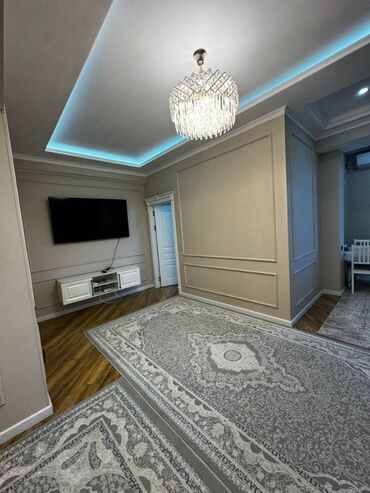 дома бишкек цены: 2 комнаты, 48 м², Элитка, 3 этаж, Евроремонт
