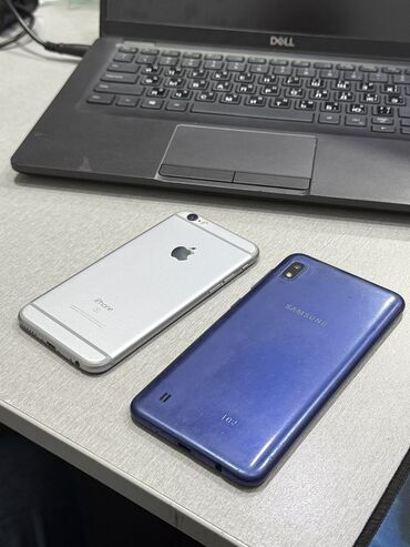 Samsung: Samsung Galaxy A10, Б/у, цвет - Серебристый, 1 SIM