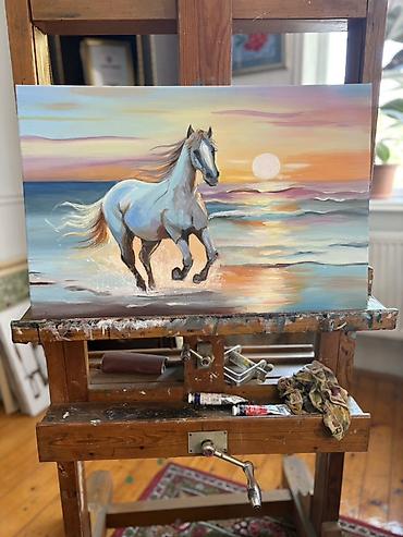 dini şekiller: 🌅 Azadlığın rəngləri… 🐎 Gün batımının sakitliyi və azadlığın simvolu — 1