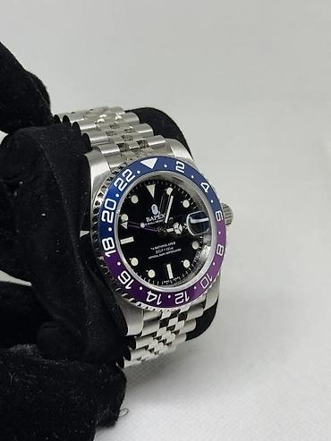 3d saat: BAPEX “A Bathing Ape” qol saatı – GMT üslubunda Rolex, Rolex saat — 2