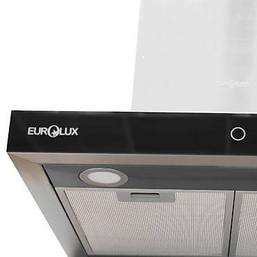 ses guc: Eurolux EU-RH4045TSB90 90 sm Divar Tipli Aspirator Müasir boz/qara — 2