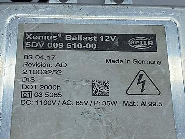 iris smart: BALAST/MODUL FARA ZA VOLKSWAGEN TIGUAN, TOURAN, GOLF 7 . - 5DV 009 — 3