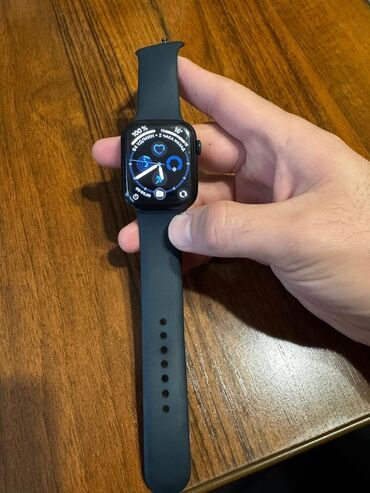 apple watch цена бишкек: Apple Watch 8 45mm На экране гелевая пленка Состояние хорошее. Все