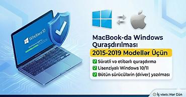 kompüter: ✅ MacBook (2015–2019) üçün Windows 10 quraşdırılması ✅ macOS + Windows — 1
