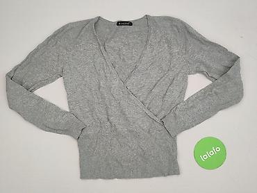 jasnoszary: Sweter damski, rozmiar S — 2