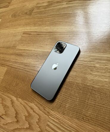 iphone gence: IPhone 12 Pro, 128 GB, Graphite, Zəmanət, Simsiz şarj, Face ID