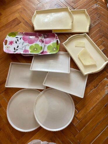 tort 10 yaş: Plastik süfrə ləvazimatları padnos dəsti - Fərqli ölçü və formalarda
