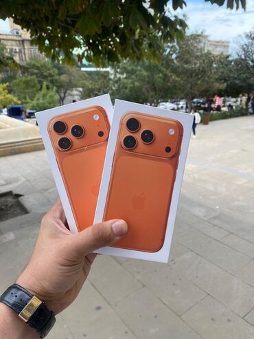 12 ayfon: IPhone 17 Pro, 256 GB, Barmaq izi, Face ID