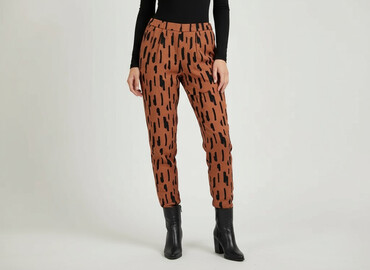 Women's Pants: Pieces, Material trousers for women, size M
