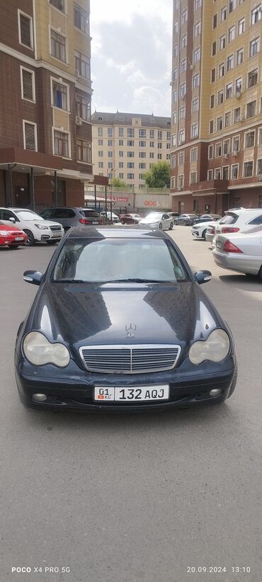 грузовики мерседес: Mercedes-Benz C 200: 2001 г., 2 л, Механика, Бензин, Седан