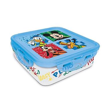 3d cestitke: Kutija za užinu Mickey Mouse Šarena i praktična kutija za užinu sa — 1