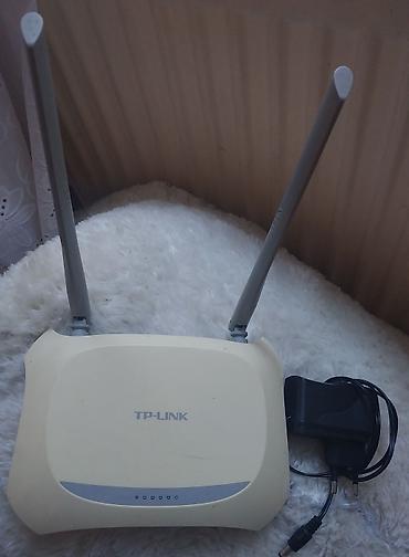 TP-Link Wi‑Fi router - Brend/model: TP-Link (iki antenalı simsiz