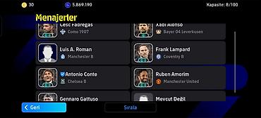 səs kartları: EFootball Mobile hesabı – güclü heyət və menecer kolleksiyası - Oyun — 4