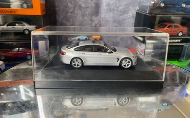 Avtomobil modelləri: Коллекционная модель BMW 4 series F36 Gran Coupe silver 2014 Dealer — 7