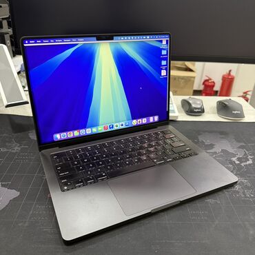 кулера для пк: Ультрабук, Apple, 20 ram gb ГБ ОЭТ, Apple M3 Pro, 14.3 ", Колдонулган, Жумуш, окуу үчүн, эс тутум SSD