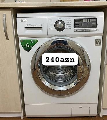 LG önyükləməli paltaryuyan maşın - Model: LG Direct Drive, 6 kq tutum lalafo.az -da LG önyükləməli paltaryuyan maşın - Model: LG Direct Drive, 6 kq tutum