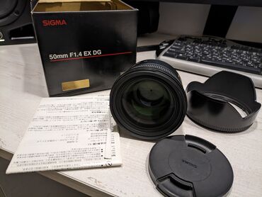 Объективы и фильтры: Sigma 50mm f1. 4 для Nikon