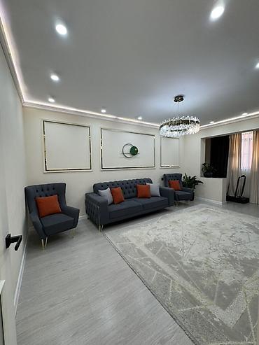 мкр улан: 4 комнаты, 108 м², Улан-2 мкр 108 серия, 4 этаж, Дизайнерский ремонт — 1
