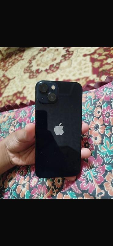 Apple iPhone: IPhone 13, Б/у, 128 ГБ, Синий, Зарядное устройство, 84 % — 1