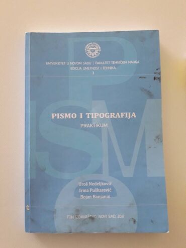 pismo tasna: PISMO I TIPOGRAFIJA, Uroš Nedeljković, Irma Puškarević, Bojan